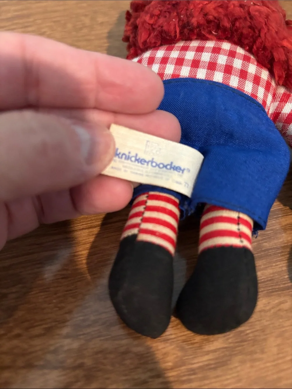 Vintage Raggedy Ann and Andy by Knickerbocker Mini Size